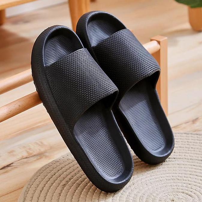 Sandal PVC Bantal Empuk Rumah Berkualitas Nyaman Unisex Sandal Slop Sendal Rumah Empuk