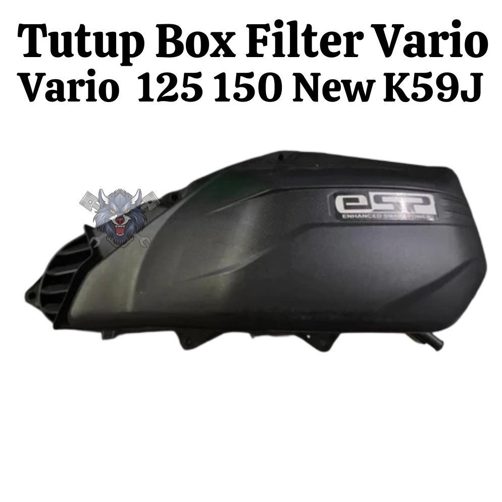 COVER BOX FILTER TUTUP BOX FILTER UDARA VARIO 125 FI NEW VARIO 150 125 K59 LED NEW K59J