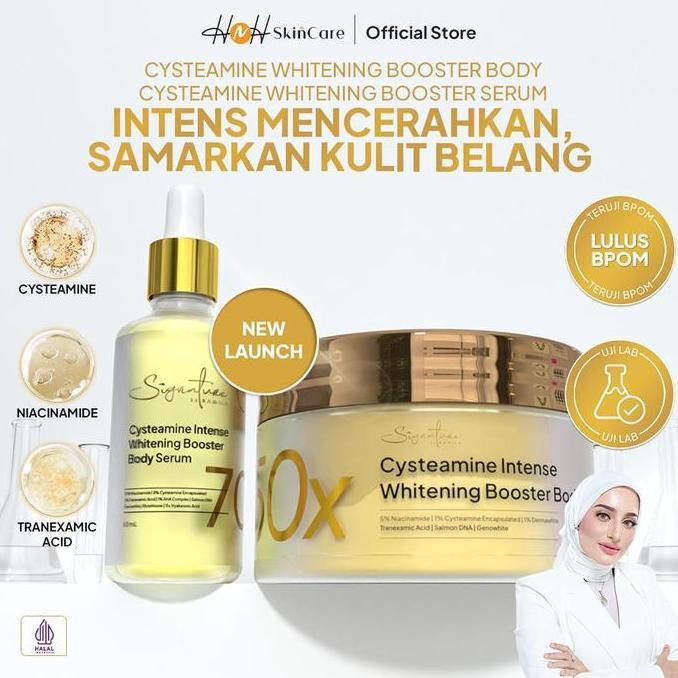 [NEW LAUNCHING] HNH Skincare - Bundling Cysteamine Body | HNH Skincare | Paket HB Dosting Pencerah K