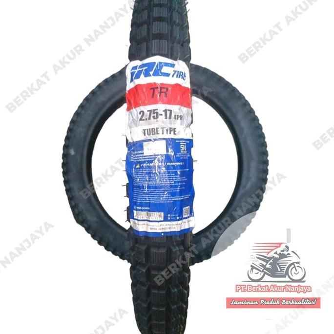 Ban Motor Irc Tr Tubetype Semi Trail Ring 17 275 Ukuran 2.75 Harga Khusus