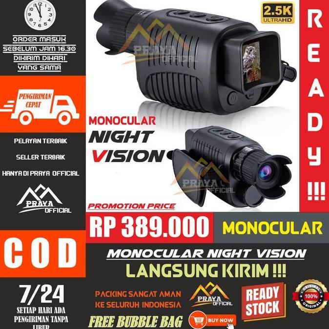 TEROPONG MALAM NIGHT VISION TELESKOP GELAP INFRARED HUNTING BERBURU