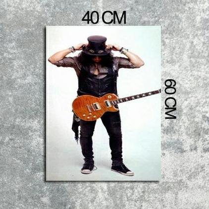 POSTER HIASAN DINDING SLASH GNR FB27