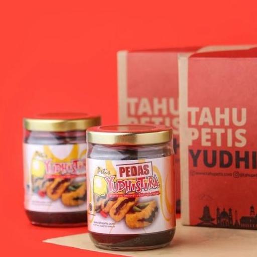 Sambel Petis Pedas dan Original Tahu Merk Yudhistira 250 gram Asli