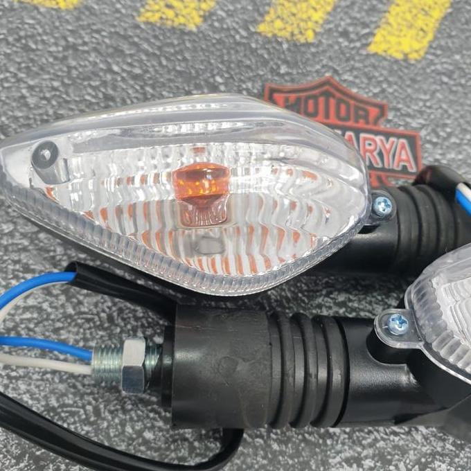Parts- Lampu Sein Sen Sn Megapro New Mono Verza 1Set Standar Depan Belakang