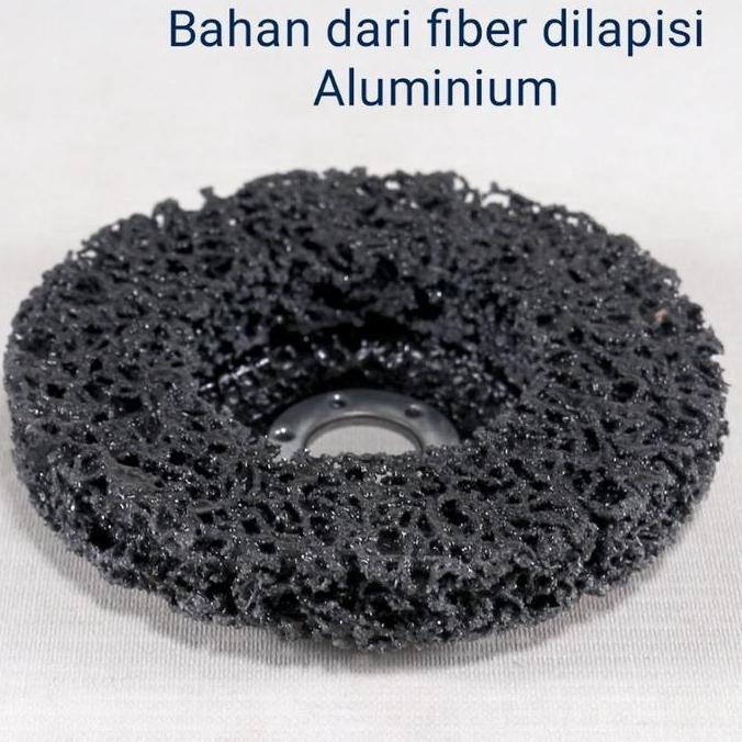 Pwrs- Mata Batu Gerinda Amplas Perontok Karat Cat 4" Inch Clean N Strip Disc Amplas Perontok Cat Kar
