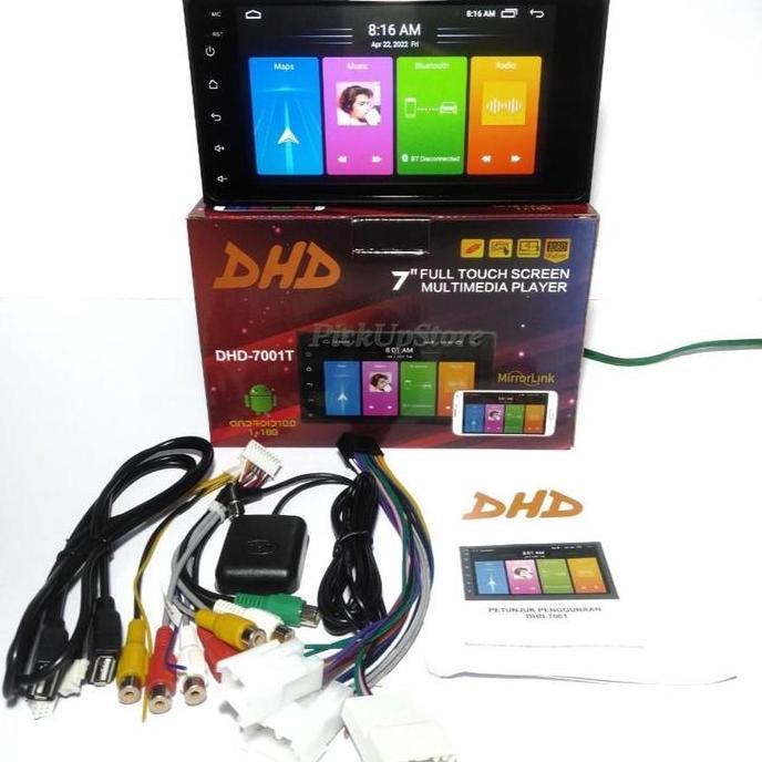 TERMURAH - Head Unit ANDROID 7 inch DHD 7001 T PLUG N PLAY UNTUK TOYOTA
