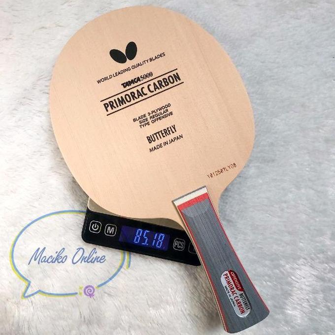 BEBAS ONGKIR - Butterfly Primorac Carbon FL~ Bet Pingpong Tenis Meja Butterfly