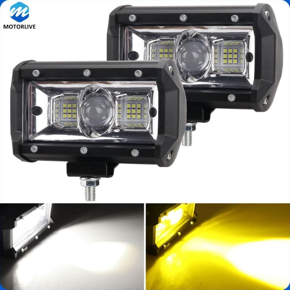 Murah 1 Lampu Led Mobil Lampu Kerja Kerja Bar 105W 12V-24V Lampu Mobil Lampu Kabut Lampu Mobil Akses