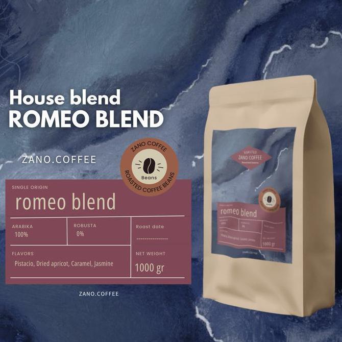 READY Romeo blend Arabika 100% roasted beans 1kg 500gr 200gr | biji kopi mateng | House blend