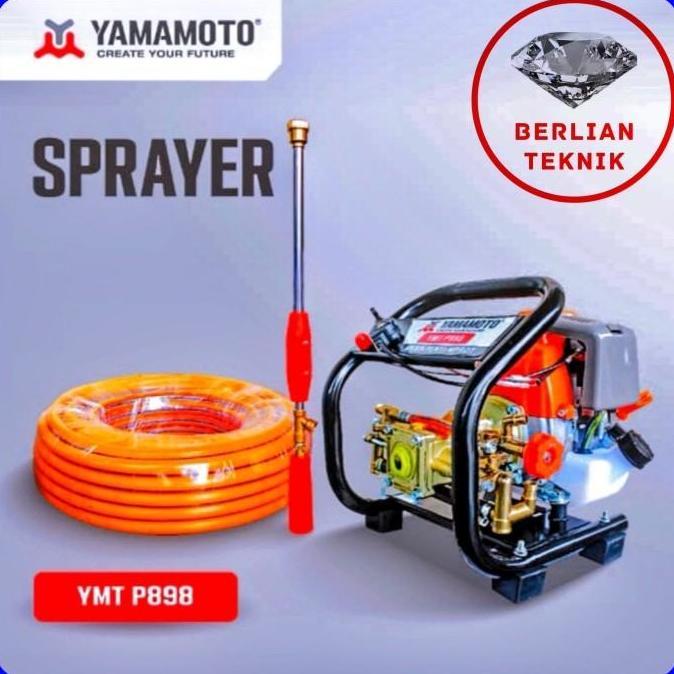 Mesin Portable Power Sprayer Yamamoto YMT P898 / 4 Tak