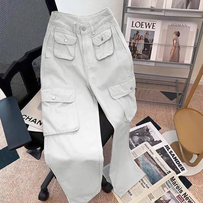 ORIGINAL APSHANA JEANS - CELANA CARGO JEANS WANITA HIGHWAIST LOOSE PANTS CELANA JEANS CEWEK CELANA C