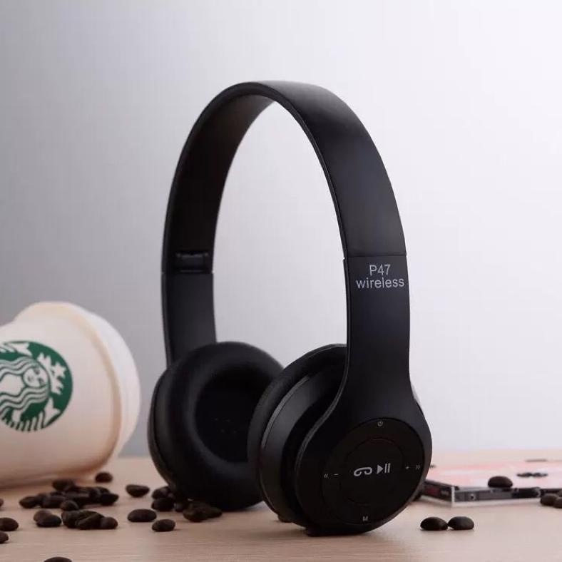 ORIGINAL -P47 HEADPHONE BLUETOOTH GAMING HEADSET WIRELESS PRO BASS P47 HEADSET BLUETOOTH P47 HEADSET