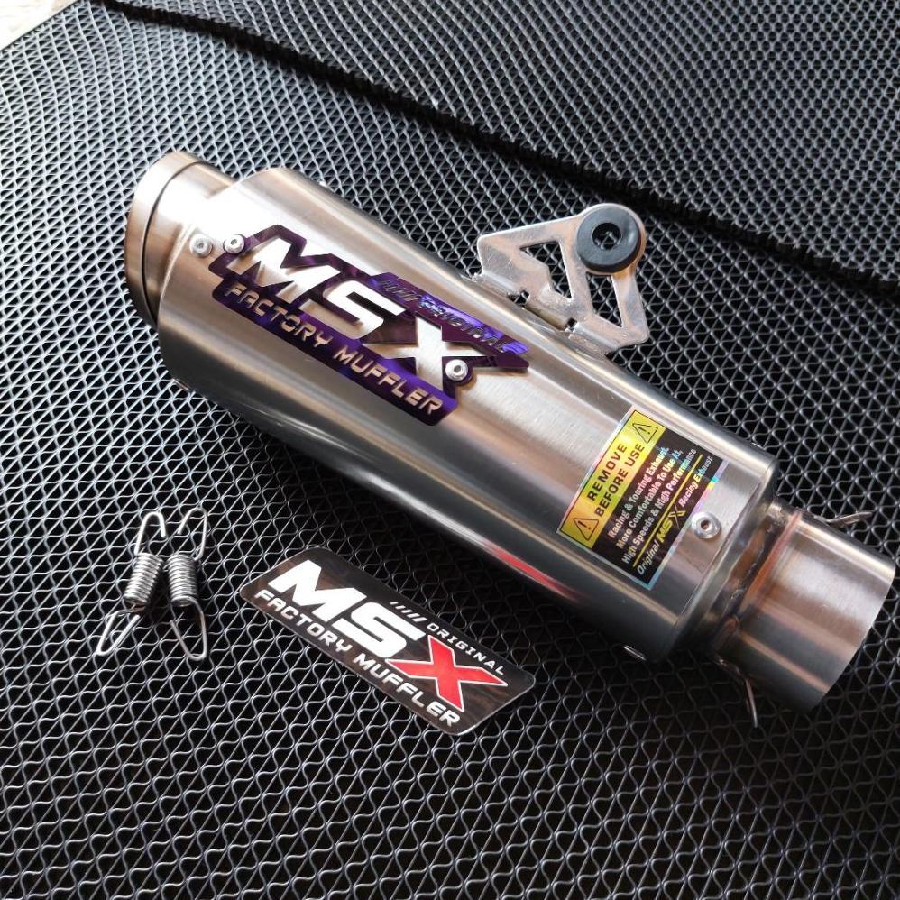 Eksklusif Slincer Knalpot Original Msx Inlet 50 Jrm D50 Knalpot Jrm Slincer Only