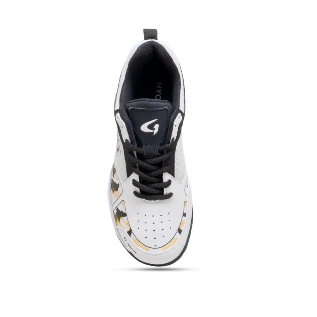 BIG SALE HYOUGEN Enma Force Putih Hitam Sepatu Badminton Size 39-44