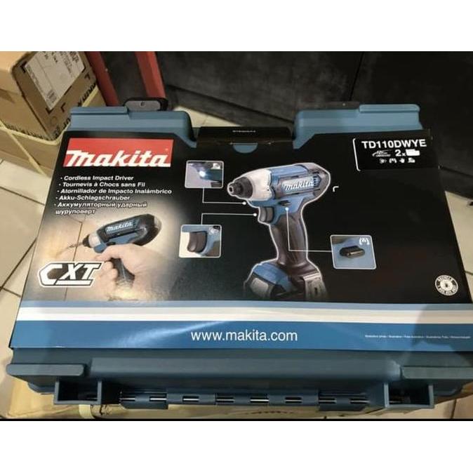 Tools- Mesin Impact Driver Cordless Makita Td110Dwye