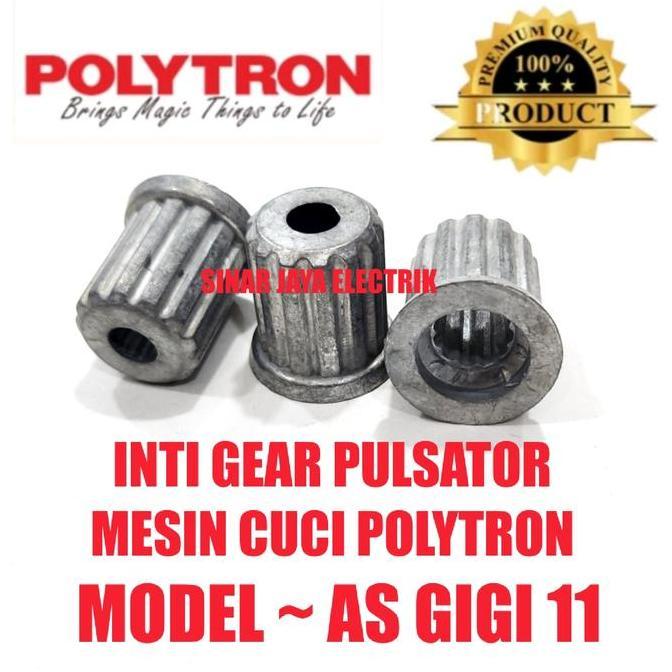 INTI PULSATOR GEAR PULSATOR MESIN CUCI POLYTRON GERIGI 11 READY
