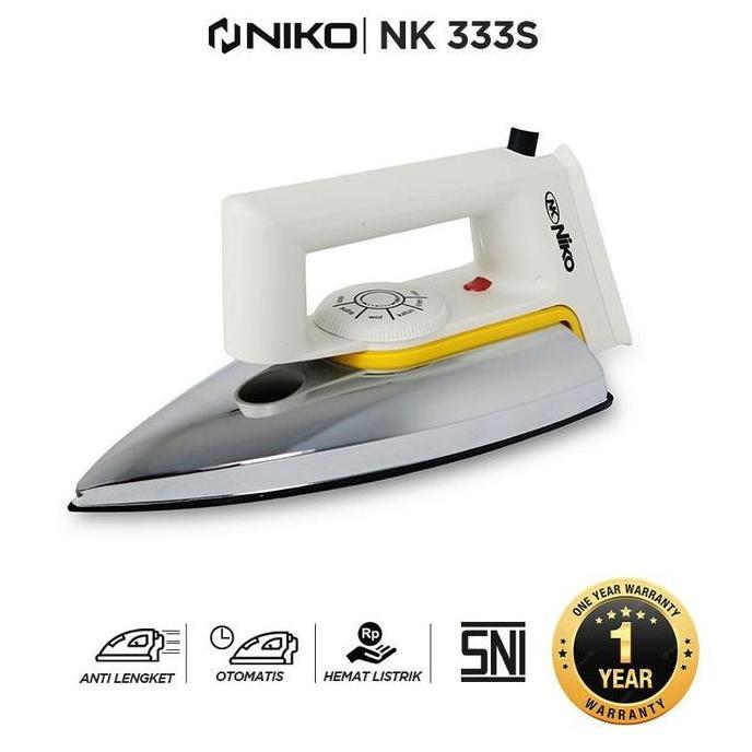 NIKO SETRIKA LISTRIK NK-333 S SETRIKA NIKO NK 333S TERBATAS