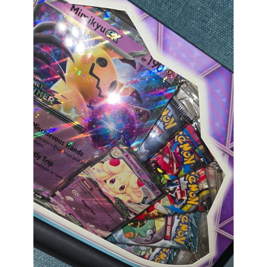 Promo Pokemon Tcg: Exclusive Special Collection Mimikyu Ex Dan Alcremie Ex Premium Collection Box