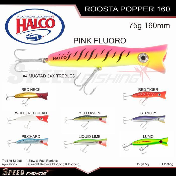 Halco Roosta 160 78g Lure Popper Rosta Popping
