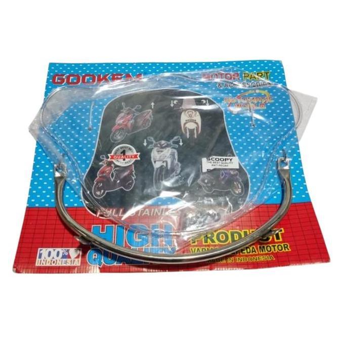 SUPER HEMAT - Visor Windshield Universal Beat New Kaca Visor Scoopy Old Variasi Motor