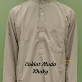 big sale atasan kurta/kurtah/qurta/qurtah/gamis pakistan selutut pria halus tebal awet murah polos h