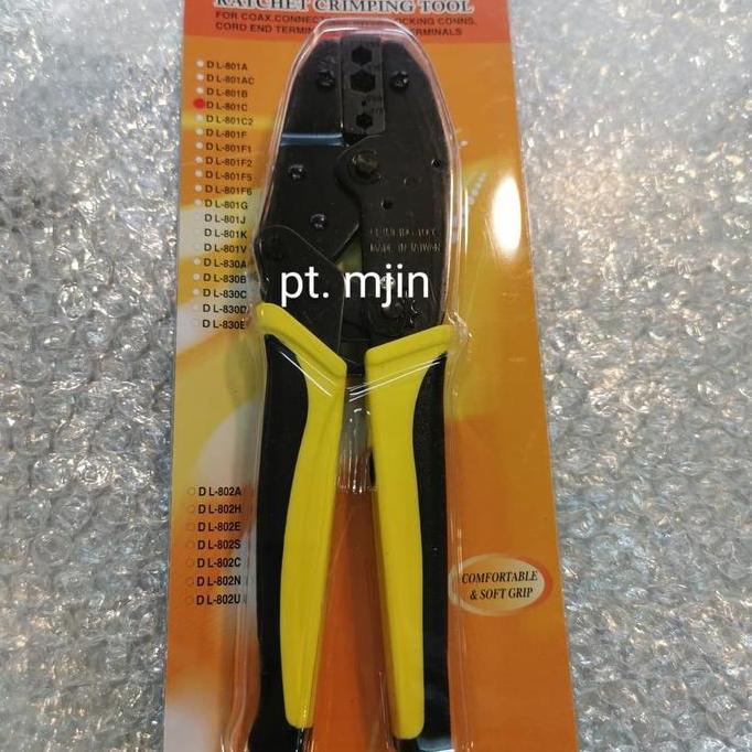 TERBARU - Tools Tang Crimping Type C untuk kabel Rg58,Rg59,Rg6 dan jarum BNC