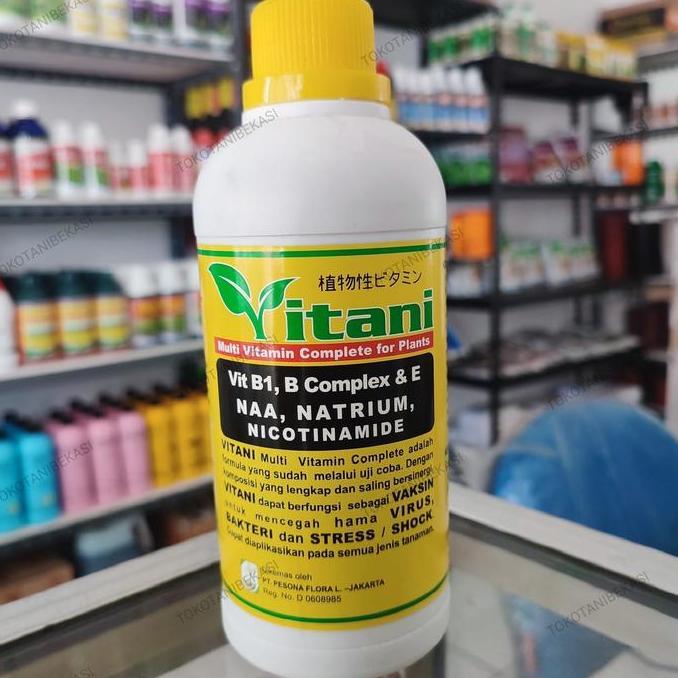 Newcastel- Vitani 500Ml Pupuk Tanaman Cair B1 Anti Stress Complex