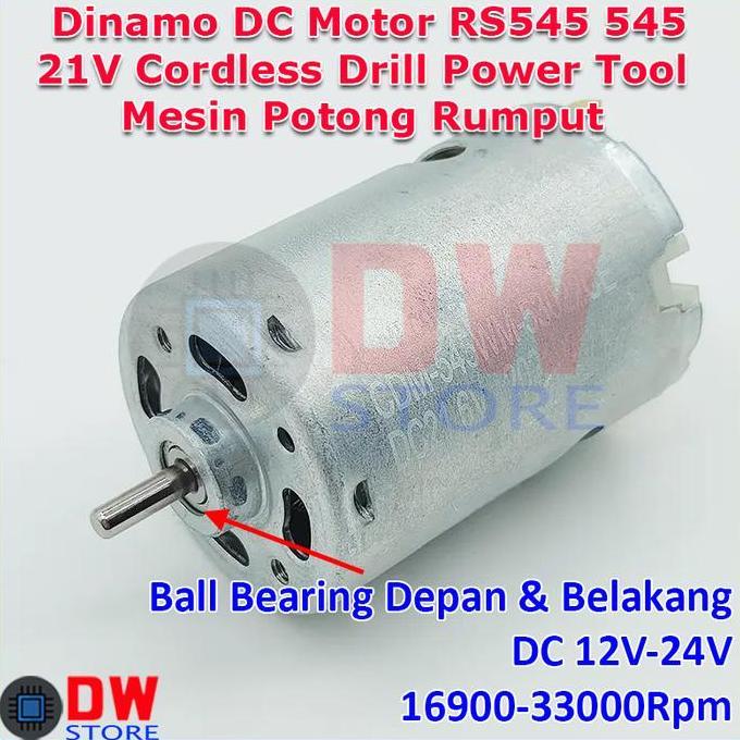 Newcastel- Dinamo Motor Obeng Bor Baterai Cordless Potong Rumput Rs545 545 V