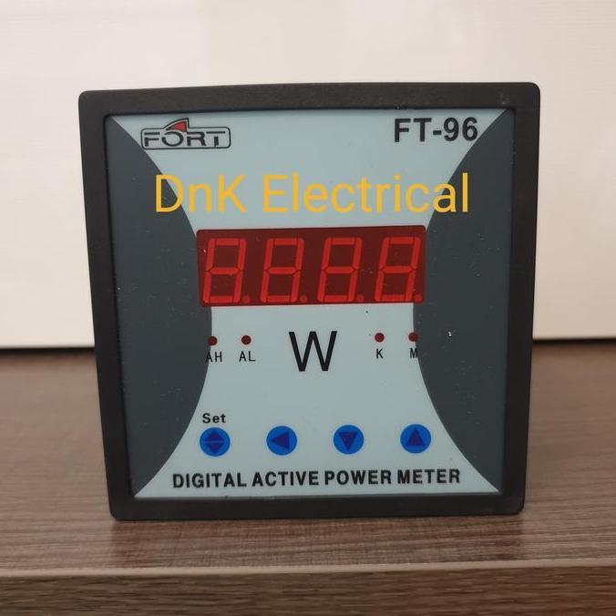 AC Digital Watt Meter Merk FORT