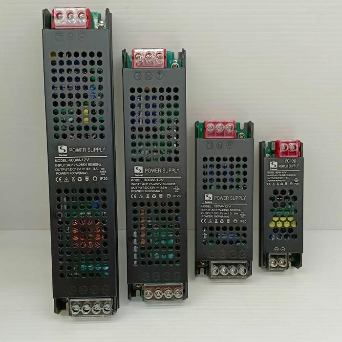 Trafo Power Supply Slim 12V 10Amoer 15A 20A 30Amper
