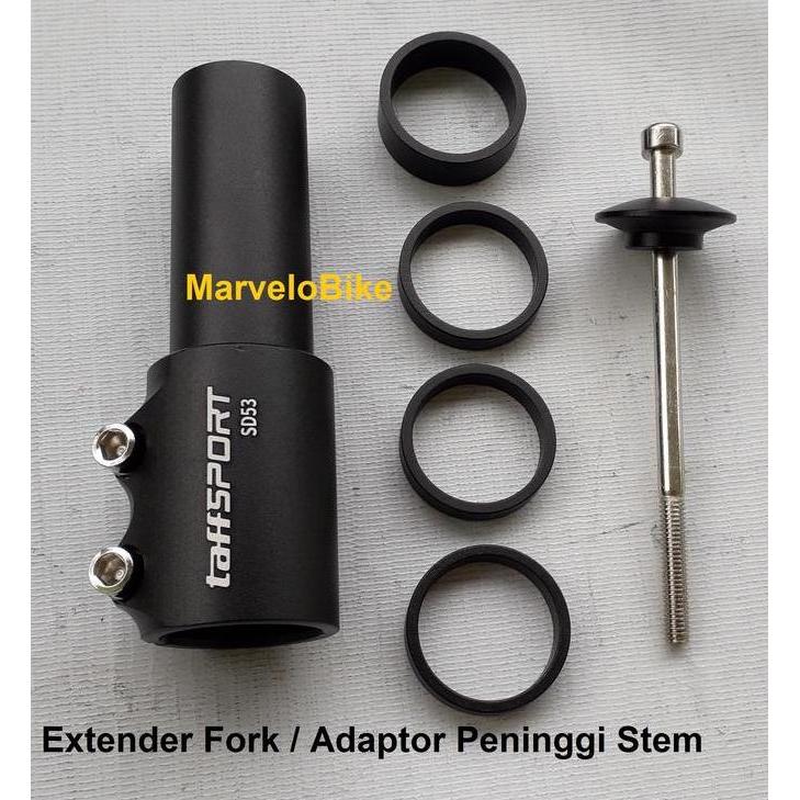 Extender Fork Adaptor Peninggi Stem Sepeda MTB Federal BMX Alloy