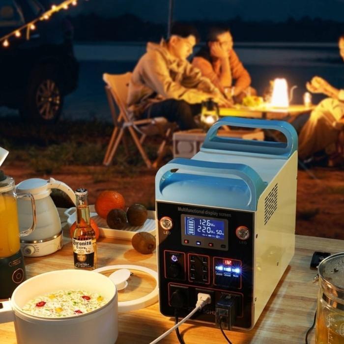 Power Station 600W 600Watt 800W Storage Power Supply Listrik untuk mati lampu camping emergency