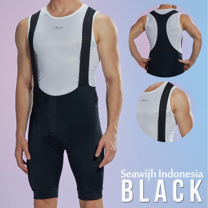 Bib Cheji Ultra Soft Pro Cycling Celana Padding Sepeda Original