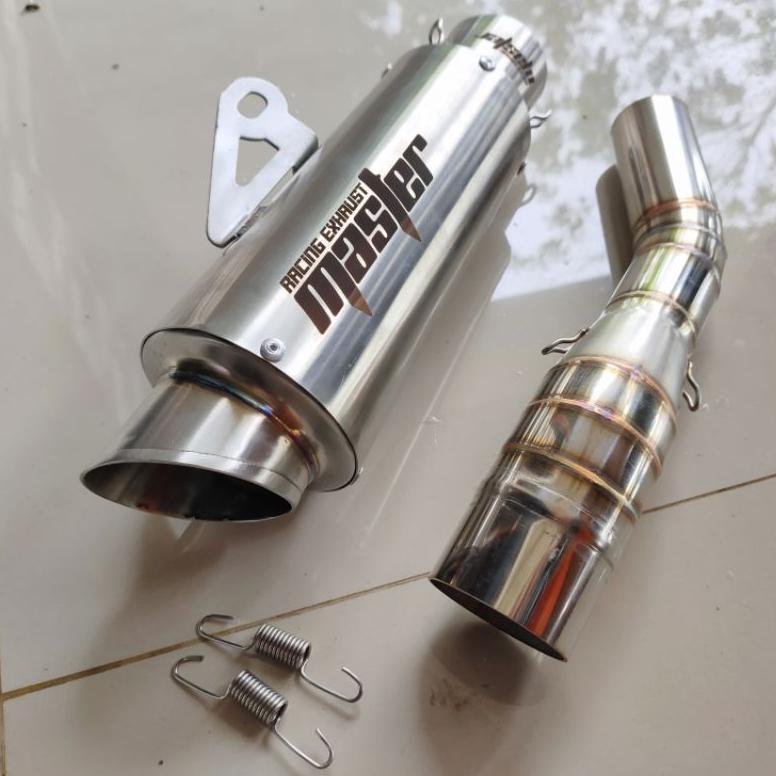 NEW DEALS KNALPOT RACING ORIGINAL MASTER RACING JP ONE TITAN PLUS SLIP ON CBR150R FACELIFT NEW CB150