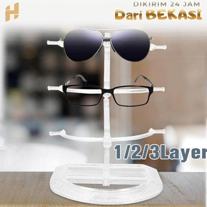 Rak Pajangan Kacamata 1/2/3 Layer Rak Tempat Kacamata Rak Display Kacamata Rak Untuk Kacamata