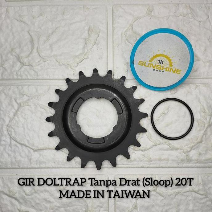 Sprocket Gir COG 20T Hub Bos Torpedo Doltrap TANPA DRAT Include Lock Ring Gear Sepeda FIXIE