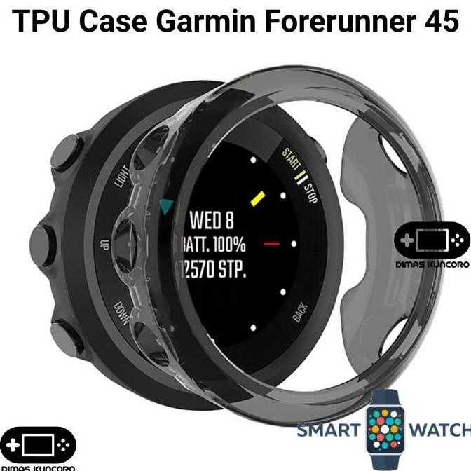 TPU Case Garmin Forerunner 45 silicone silikon soft garmin forerunner 45 45s fr fr45 fr45s