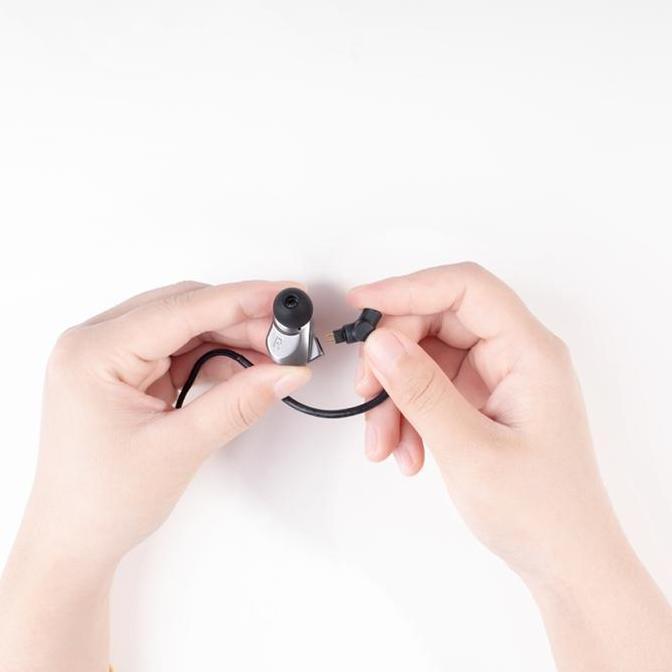 TINHIFI AI MIC PRO DAC Hifi Decoding Chip Kabel Earphone Upgrade Cable With Boom Mic TIN HIFI