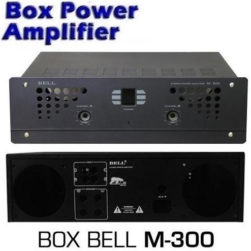 Box Power Amplifier M-300 Box Amply M300 Audio Casing Amplifier Box BELL M300
