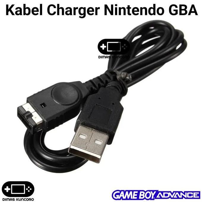 Kabel Charger Nintendo GBA charging usb nintendo game boy gameboy advance gba sp ds nds fat