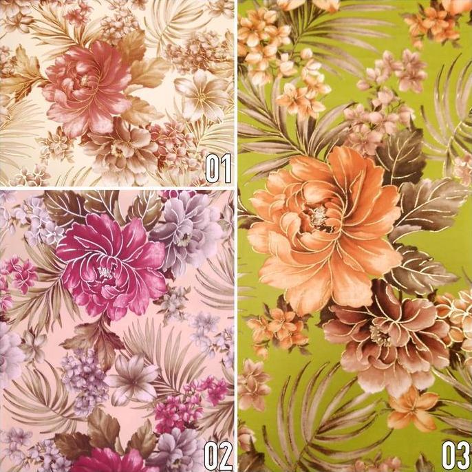Kain Admiral Motif Bunga Kembang - Foilflower (Bantal Sofa, Kursi)