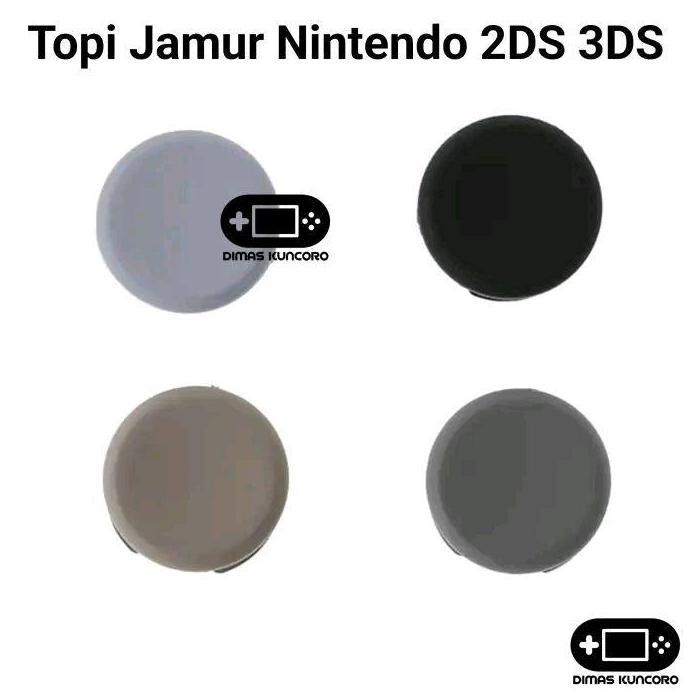 Topi Jamur Nintendo 2DS 3DS cap analog thumbgrip nintendo new 2ds 3ds old xl ll