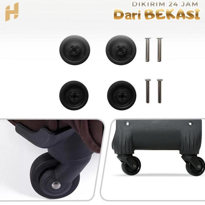 Roda Koper President 4pcs/Set 4.9cm Koper Roda Kecil Karet Luggage Wheel