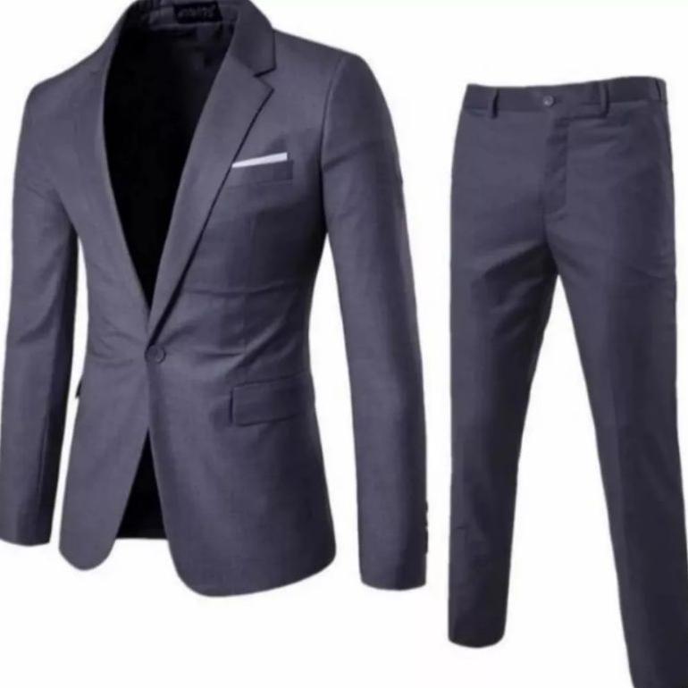 Best Seller Setelan Jas Formal Pria 2In1, 3In1 Maroon Custom/Jas Blazer Pria Slimfit Maron /Vest For