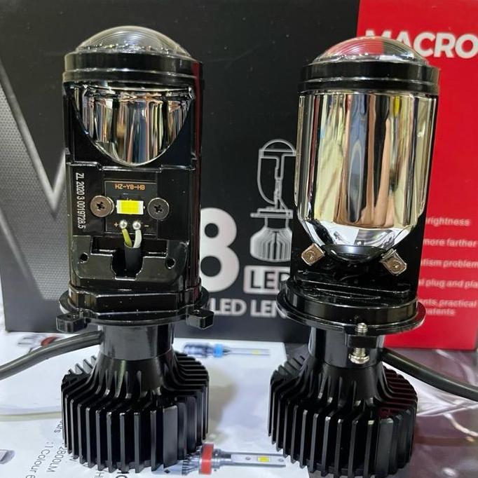 Bohlam led mini proji h4 v88 macrone