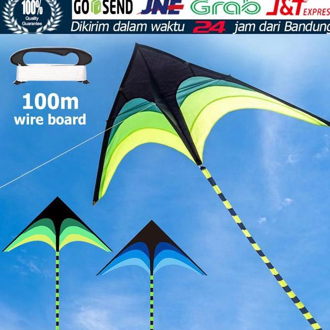 Mainan Layangan Anak Ekor Panjang Besar Jumbo / Mainan Layang Layang