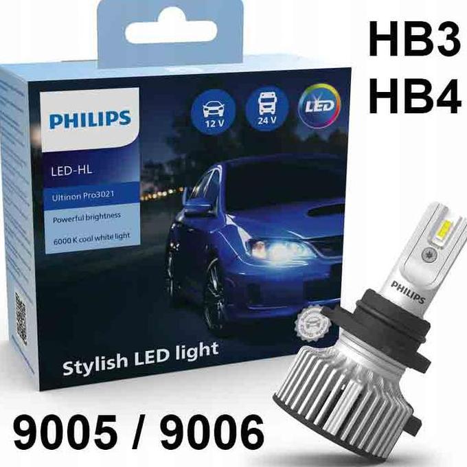 Paket 2 Set LED HONDA BRV H11 Philips Ultinon PRO3 +LED C6 HB3 9005