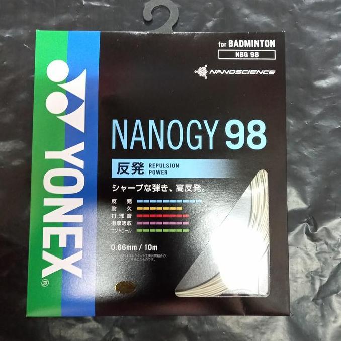 Yonex Senar Raket Badminton Nanogy 98 Japan Asli