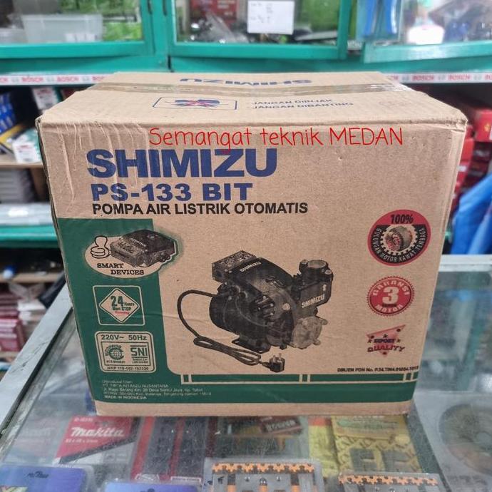 NEW PS133BIT SHIMIZU POMPA AIR WATER PUMP AUTO PS 133 BIT 133BIT SHIMIZU