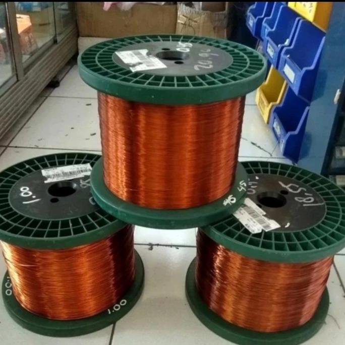 NEW Kawat Tembaga Helenic Email Hellenic Jerman ( per KG) Helenik Original 0.55mm - 1mm (0.55mm 0.6m